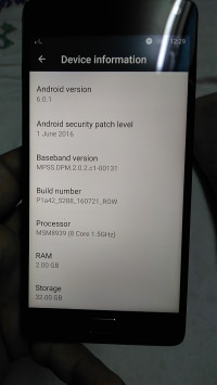 Grey Lenovo Vibe P1