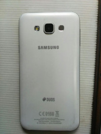 White Samsung Galaxy E7