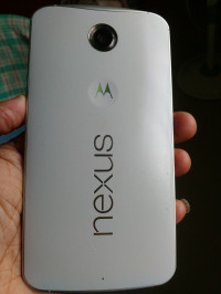 White Motorola Nexus 6