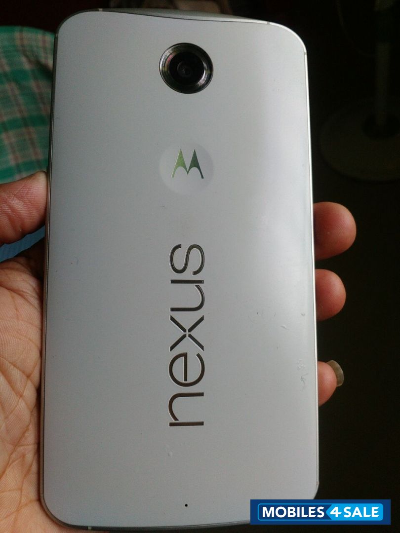 White Motorola Nexus 6