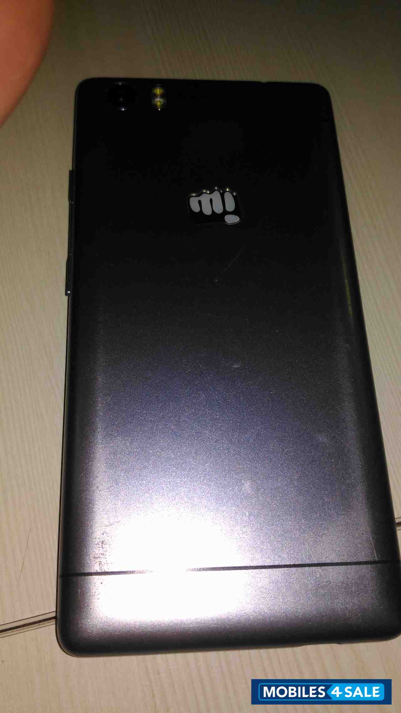 Black Micromax Canvas Fire 4G