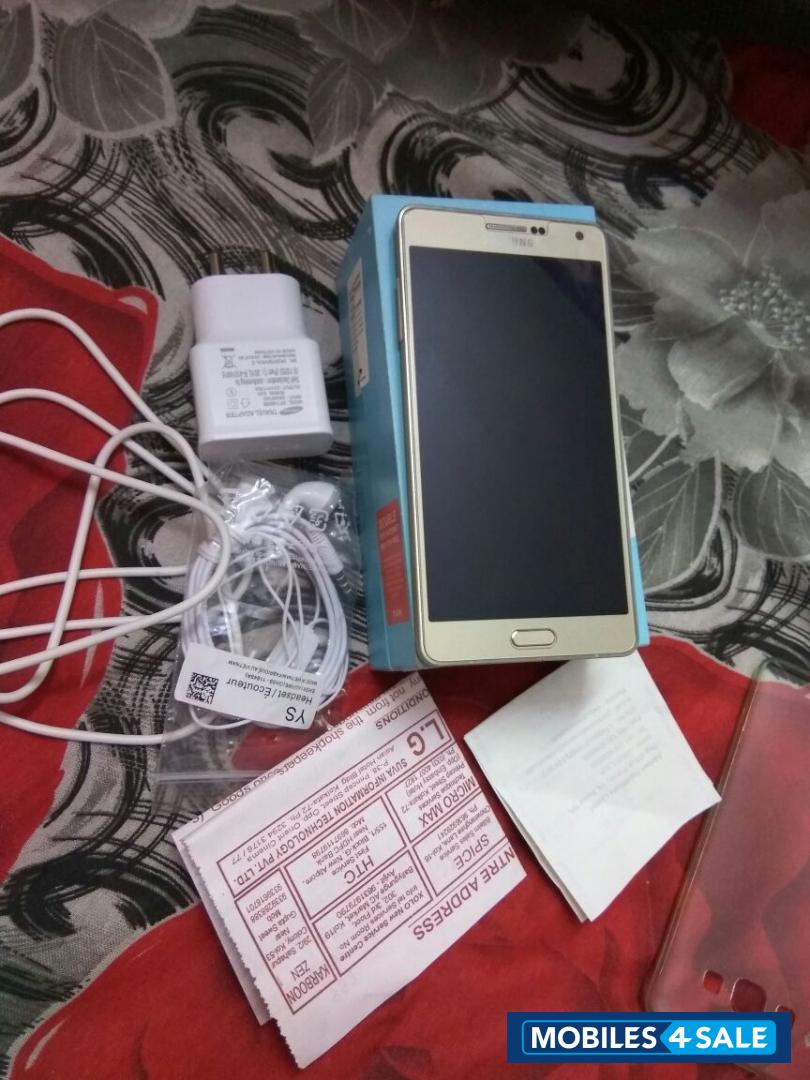 Gold Samsung 4G LTE Smartphone