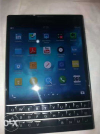 Black BlackBerry Passport