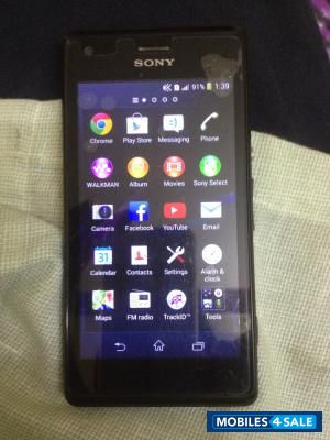 Black Sony Xperia M Dual