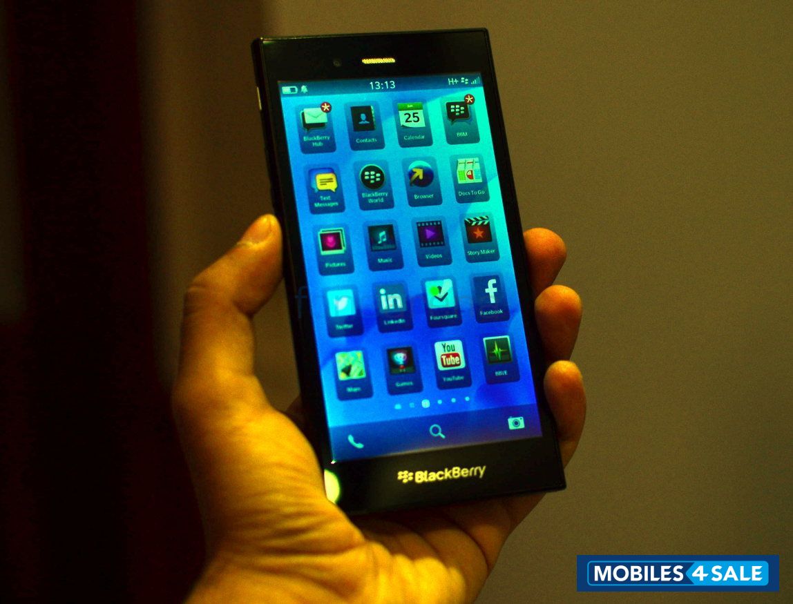 Black BlackBerry Z3