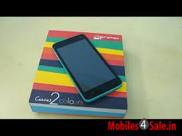 Black Micromax Canvas 2 Colors A120