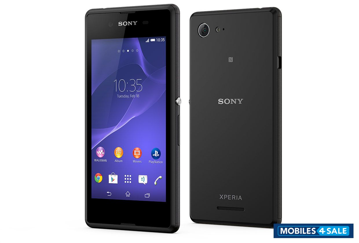 Black Sony Xperia E3