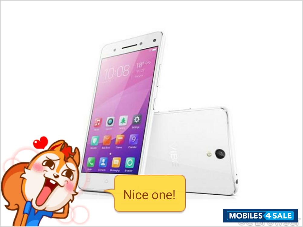 White Lenovo Vibe S1