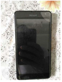 Black Microsoft Lumia 535