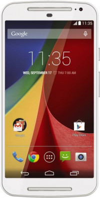 White Motorola MOTO G