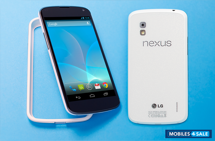 White LG Nexus 4