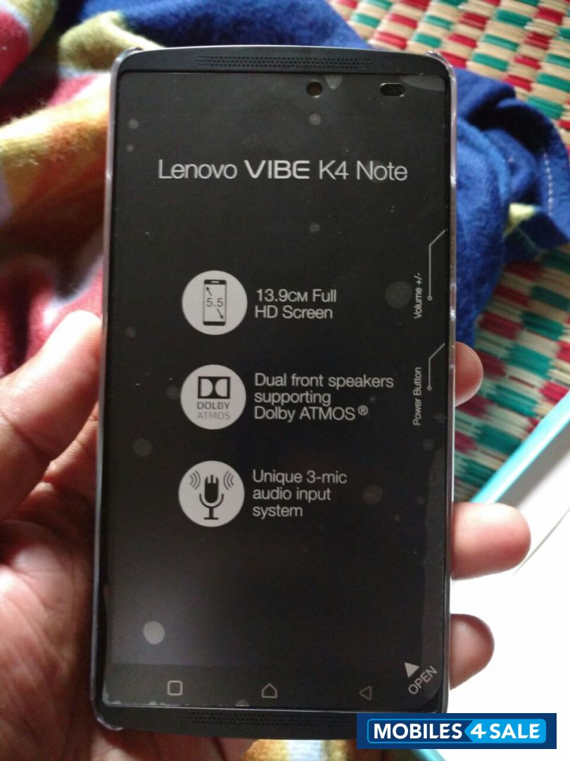 Black Amazon  lenovo vibe k4 note