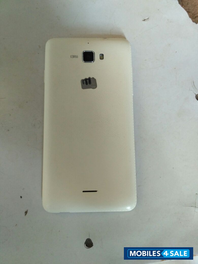 White Micromax Canvas Nitro A311