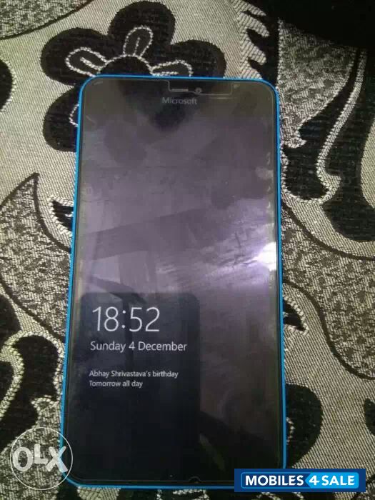 Blue Microsoft Lumia 640 XL Dual SIM