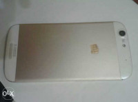 White-gold Micromax Canvas Gold A300