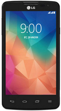 Black LG L60 Dual