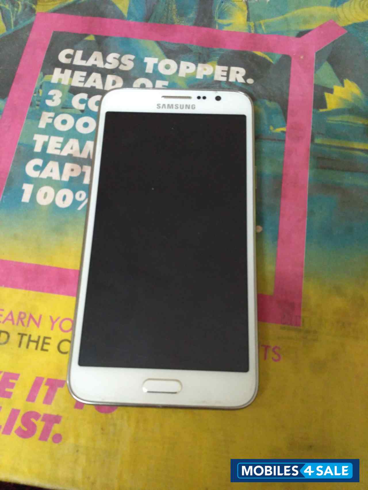 White Samsung Galaxy Grand Max