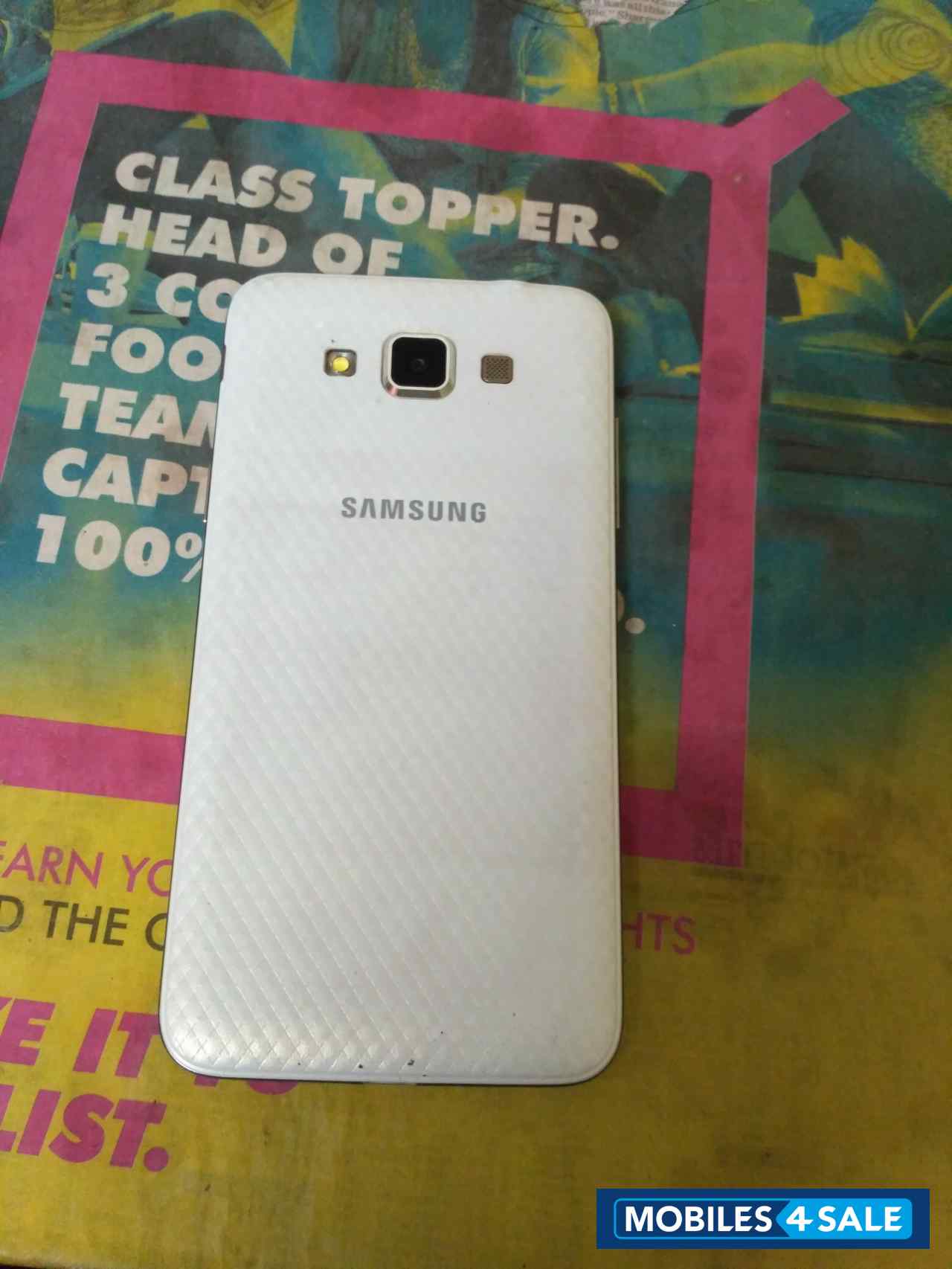 White Samsung Galaxy Grand Max