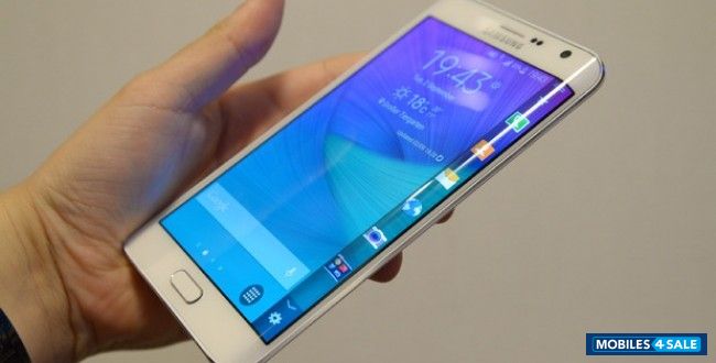 White Samsung Galaxy Note Edge