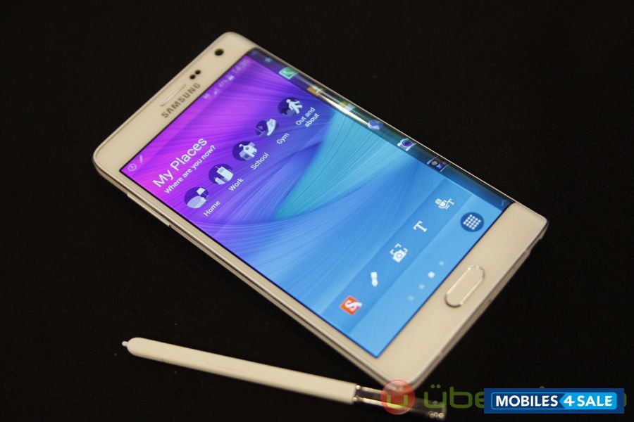 White Samsung Galaxy Note Edge