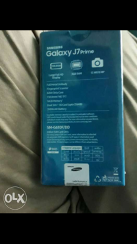 Black Samsung Galaxy J7 Prime