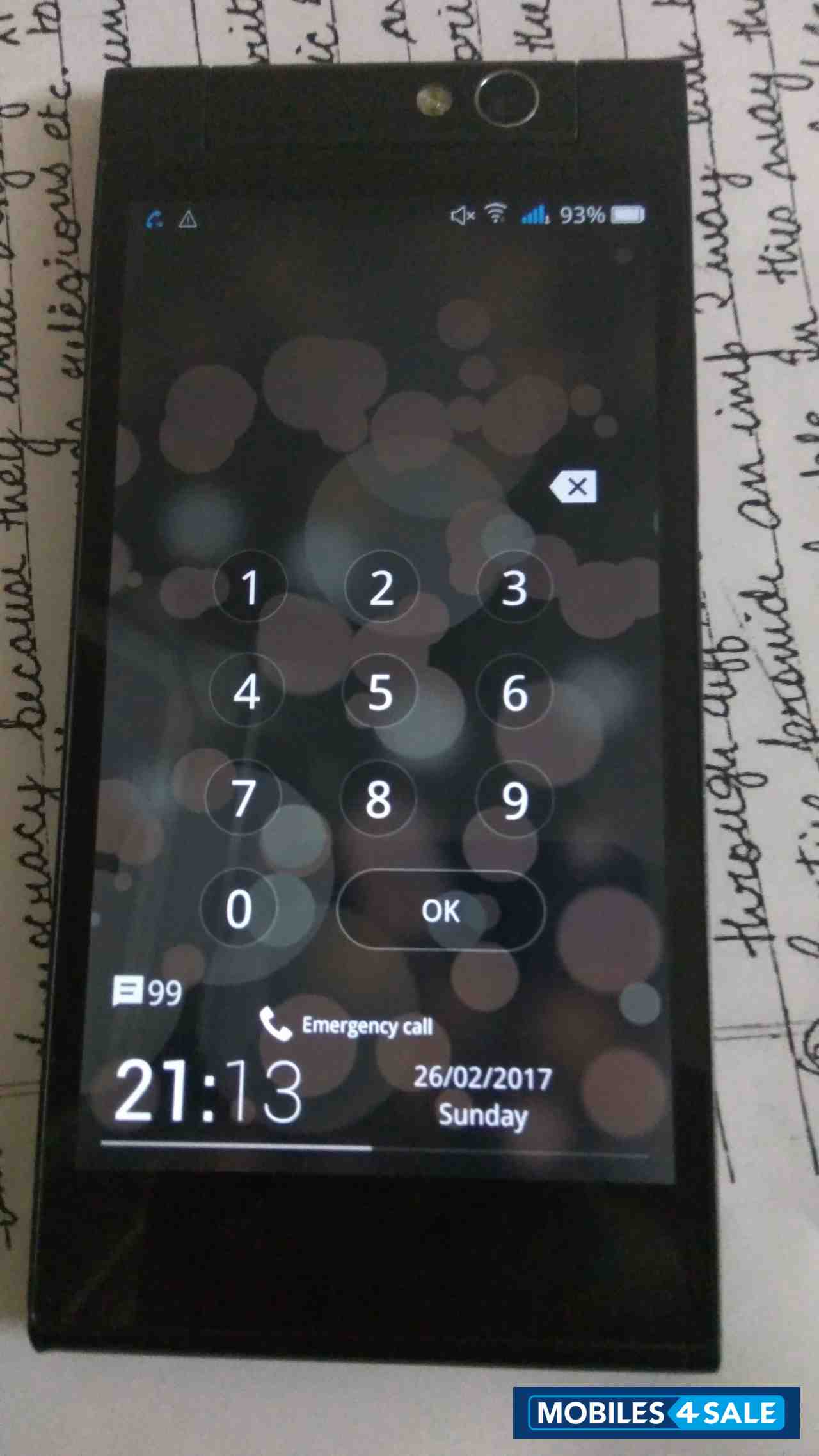 Black Gionee Elife E7 Mini