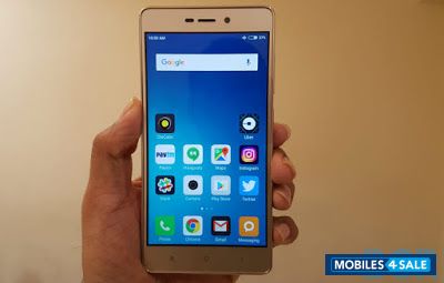 Silver Xiaomi Redmi 3S Prime