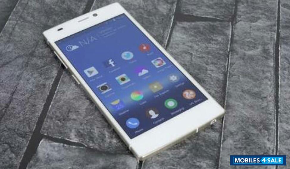 White & Goldon Gionee Elife S5.5