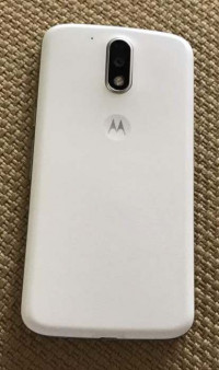 White Motorola Moto G4 Plus