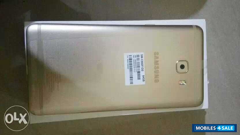 Gold Samsung Galaxy C9 Pro