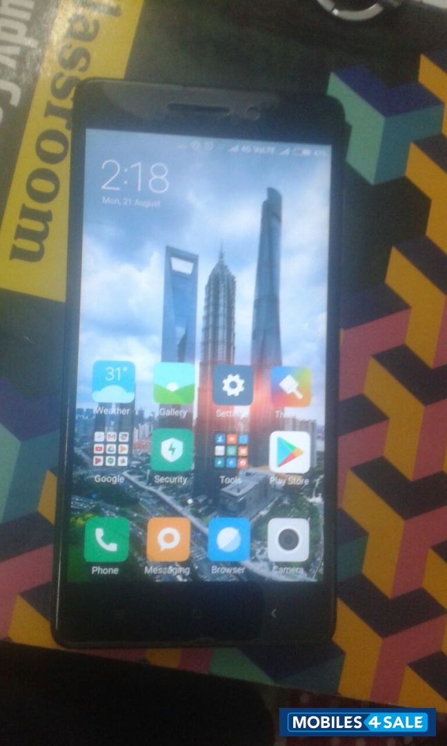 Grey Xiaomi Redmi 3S Prime