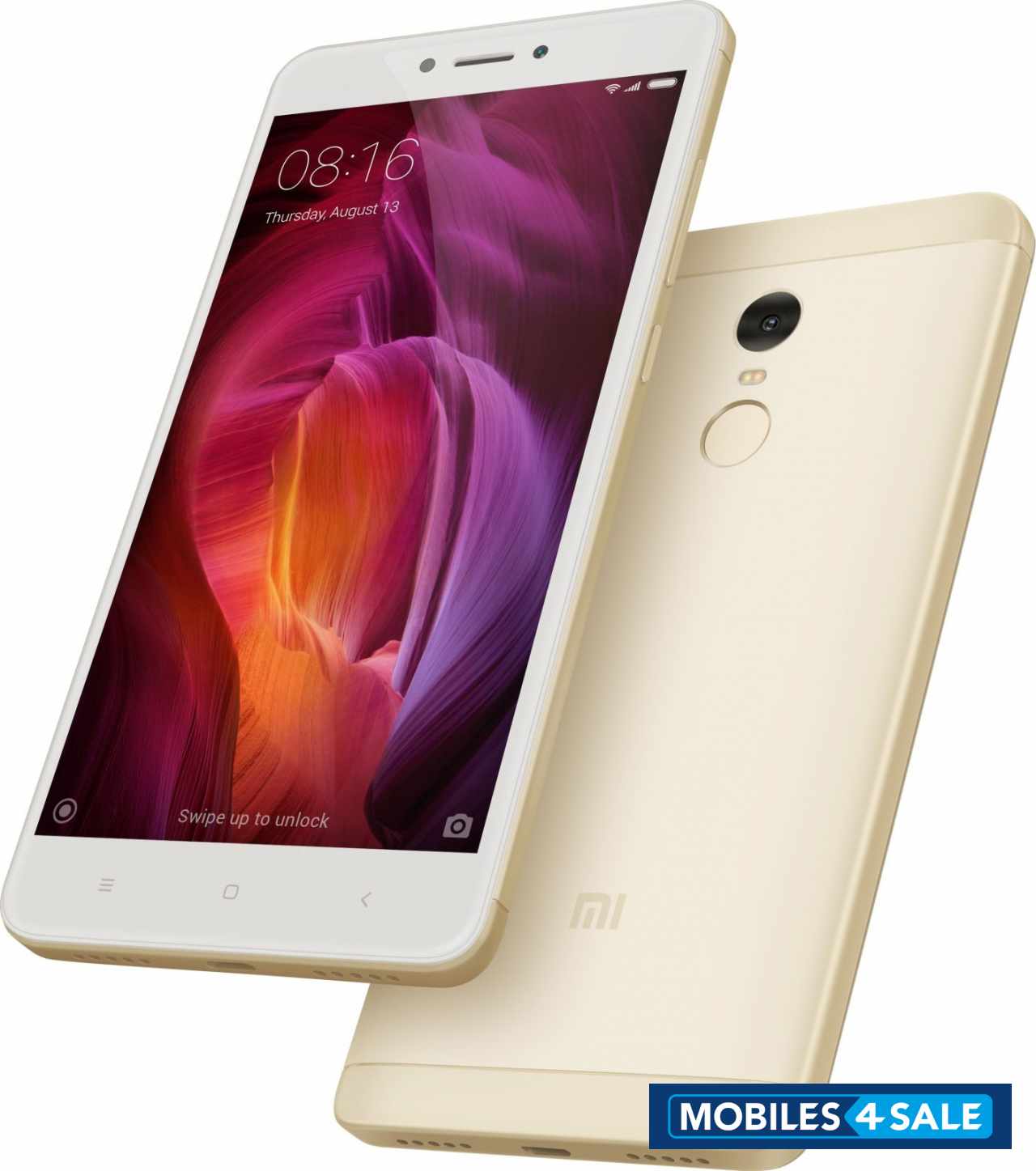 Golden Xiaomi Redmi Note 4