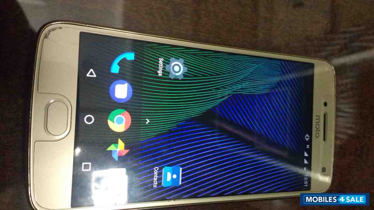 Fine Gold Motorola Moto G5 Plus