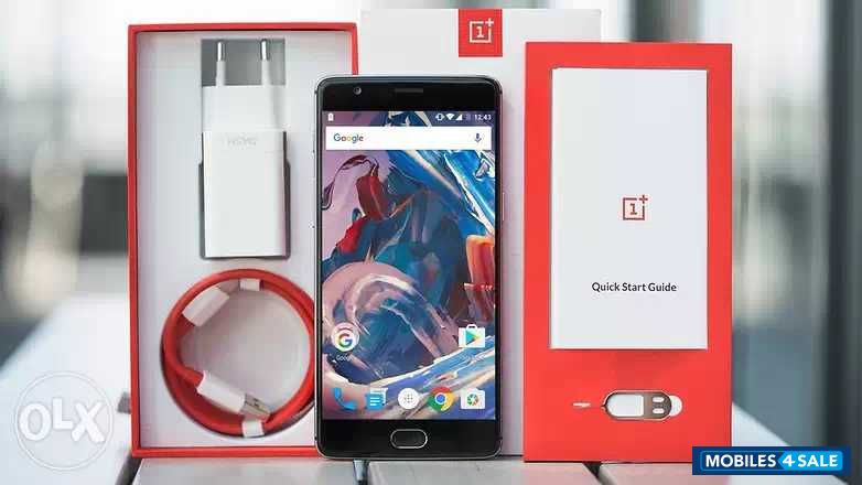 Metallic Grey OnePlus 3