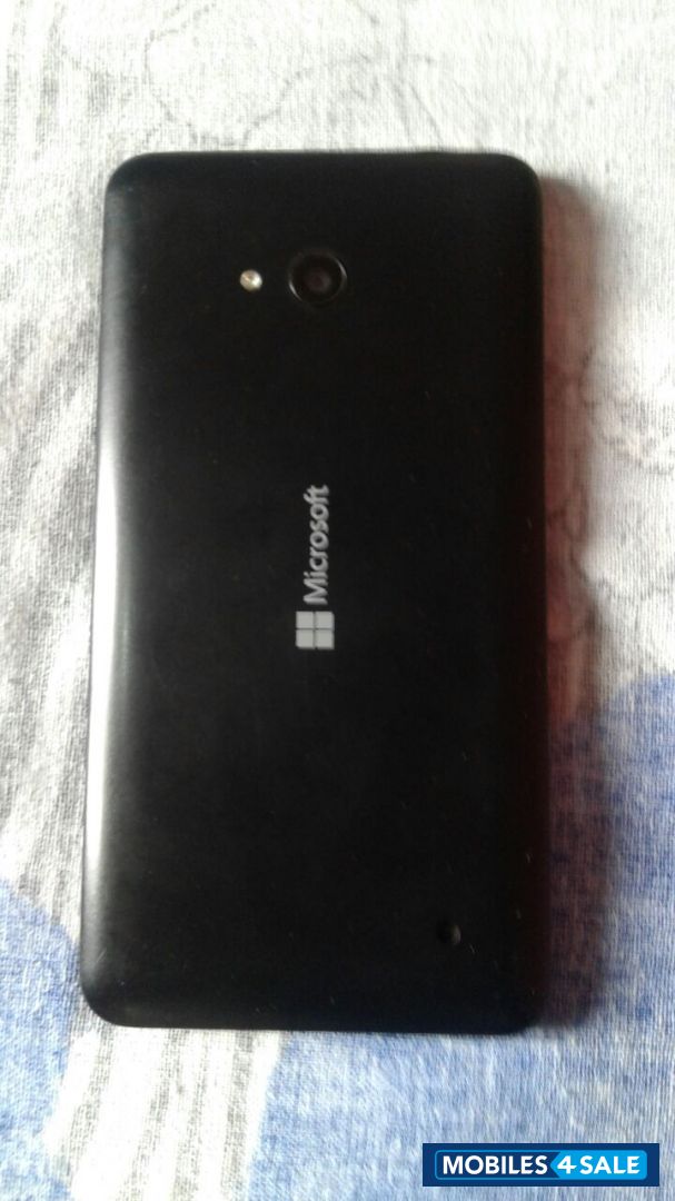 Black Microsoft Lumia 640