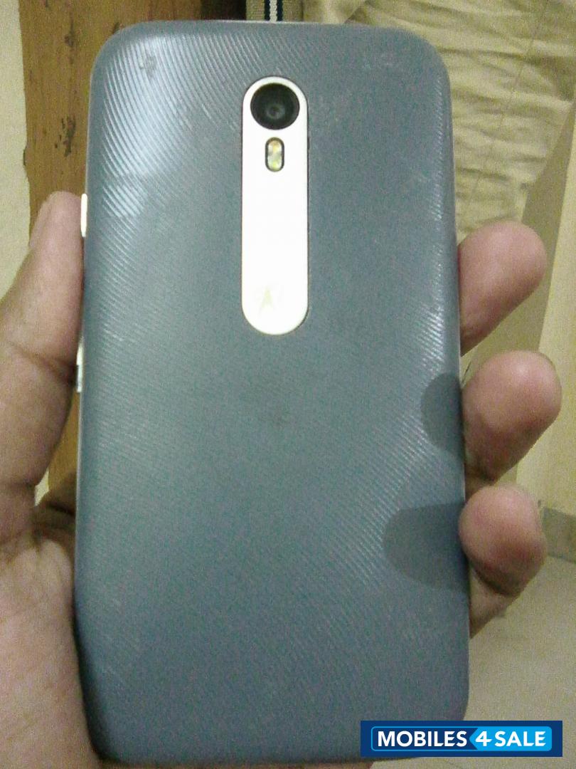 White Blue Motorola Moto G Turbo Edition