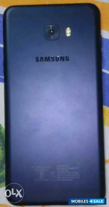 Blue Samsung Galaxy C7 Pro