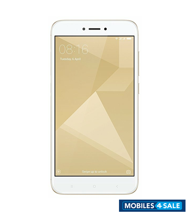 Gold Xiaomi Redmi 4