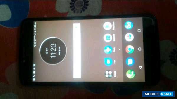 Black Motorola Moto E4 Plus