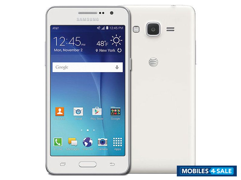 White Samsung Galaxy Grand Prime