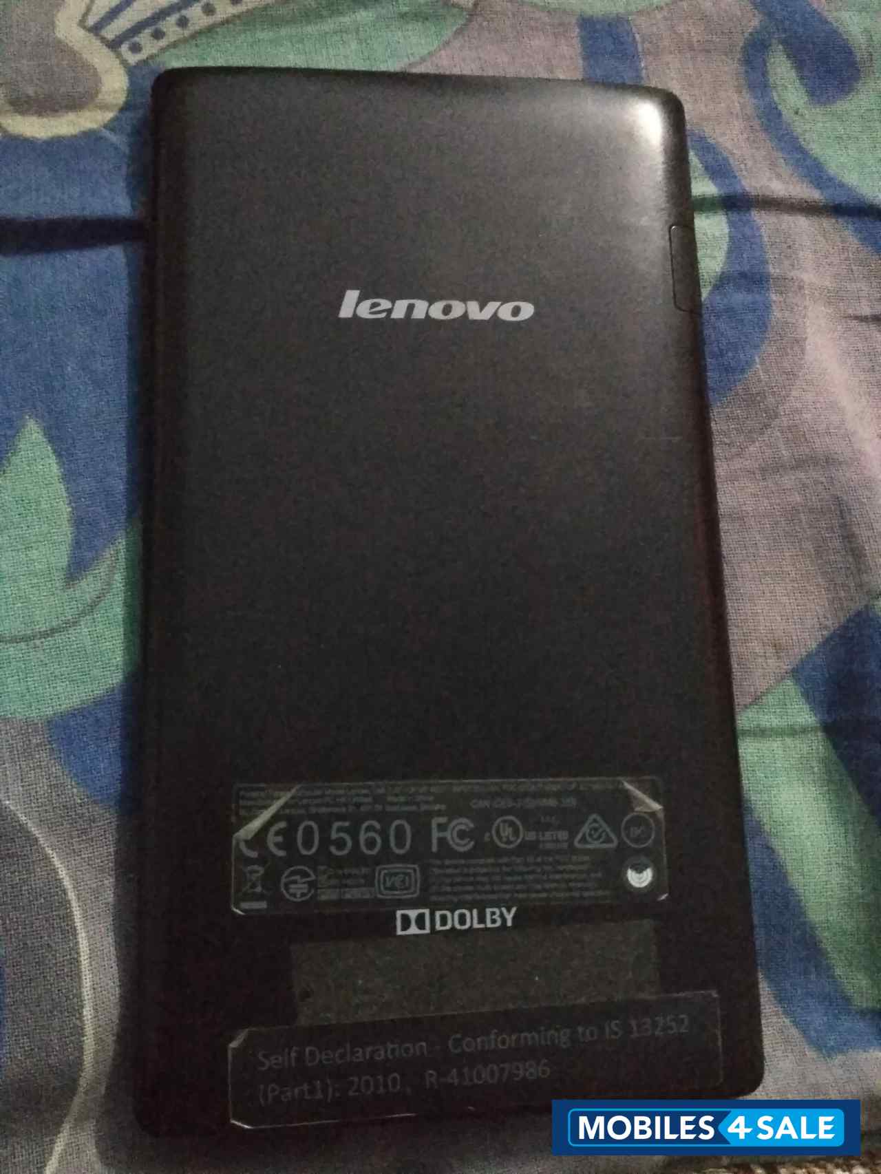 Black Lenovo Tab Tab 2 A7 10F