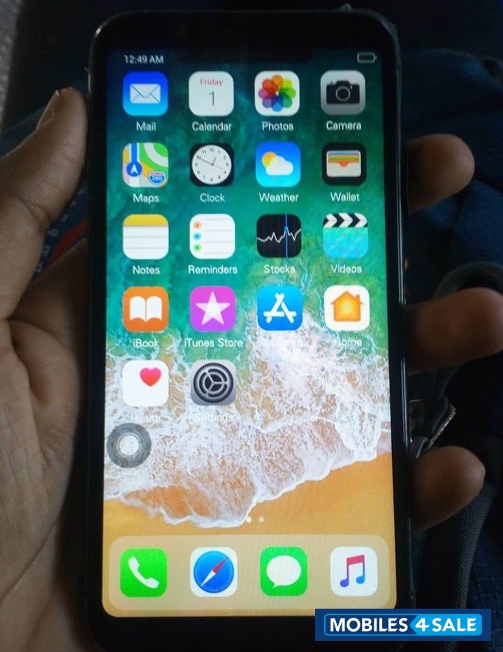 Black Apple  iPhone X