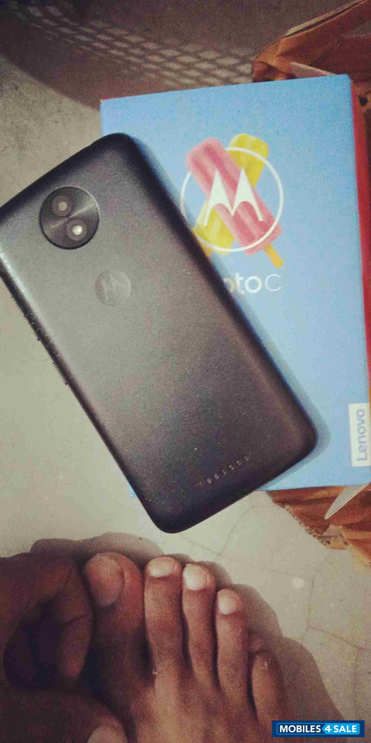 Black Motorola  C plus