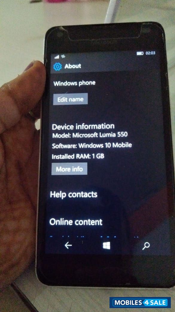 Microsoft  Lumia 550