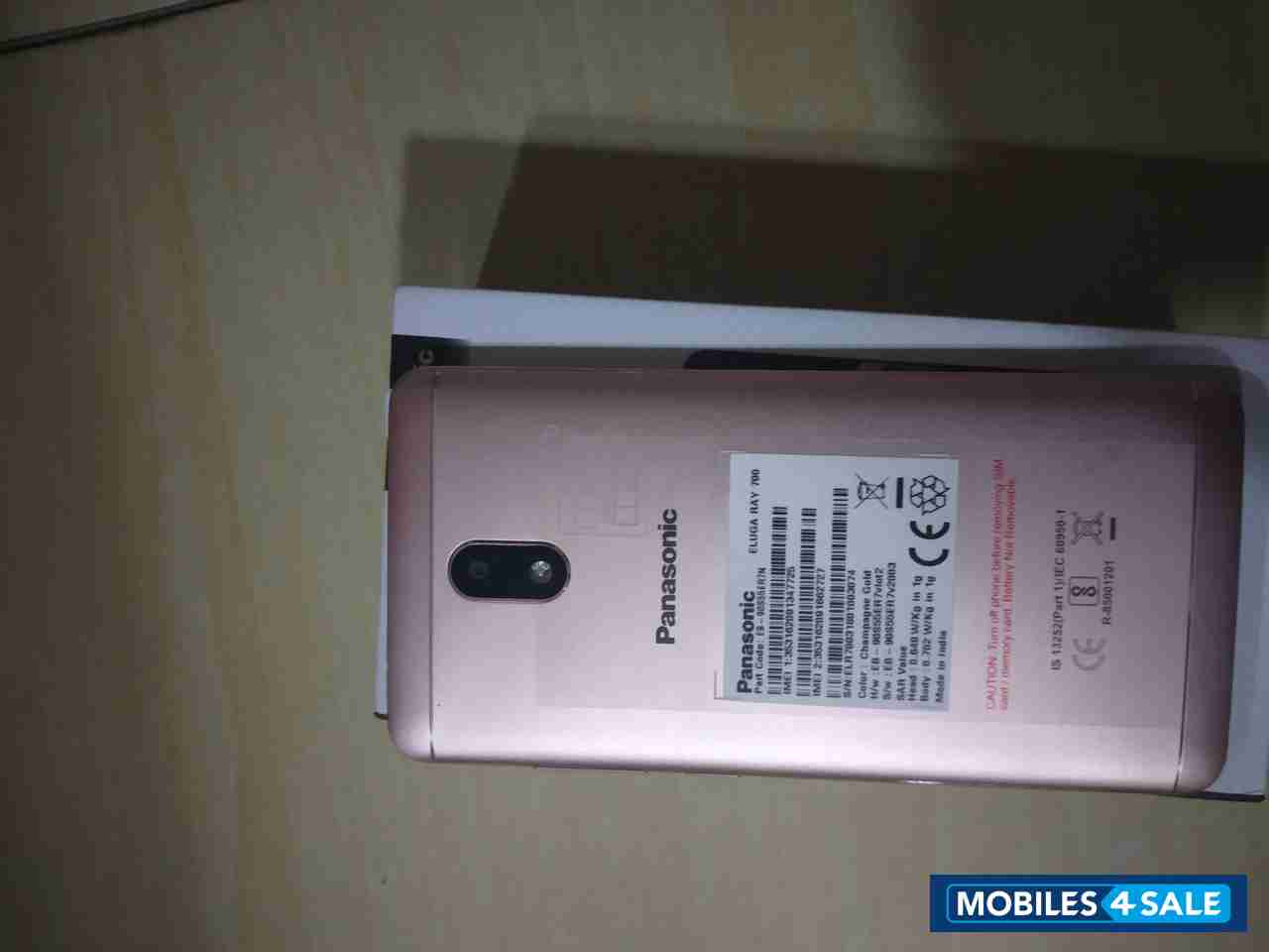 Gold Panasonic  Eluga Ray 700