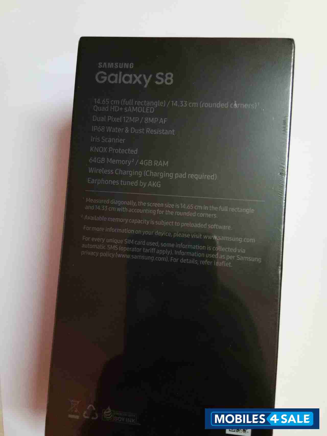 Midlight Black Samsung Galaxy S8