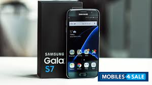 Black Samsung Series 7 galaxy s7