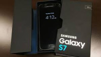 Black Samsung Series 7 galaxy s7