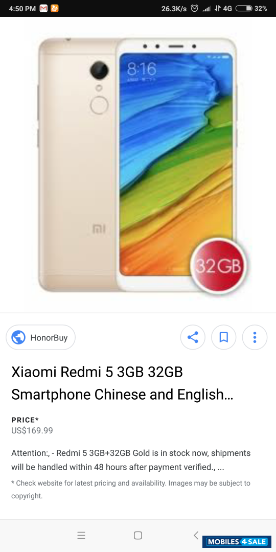 Xiaomi  redmi note 5