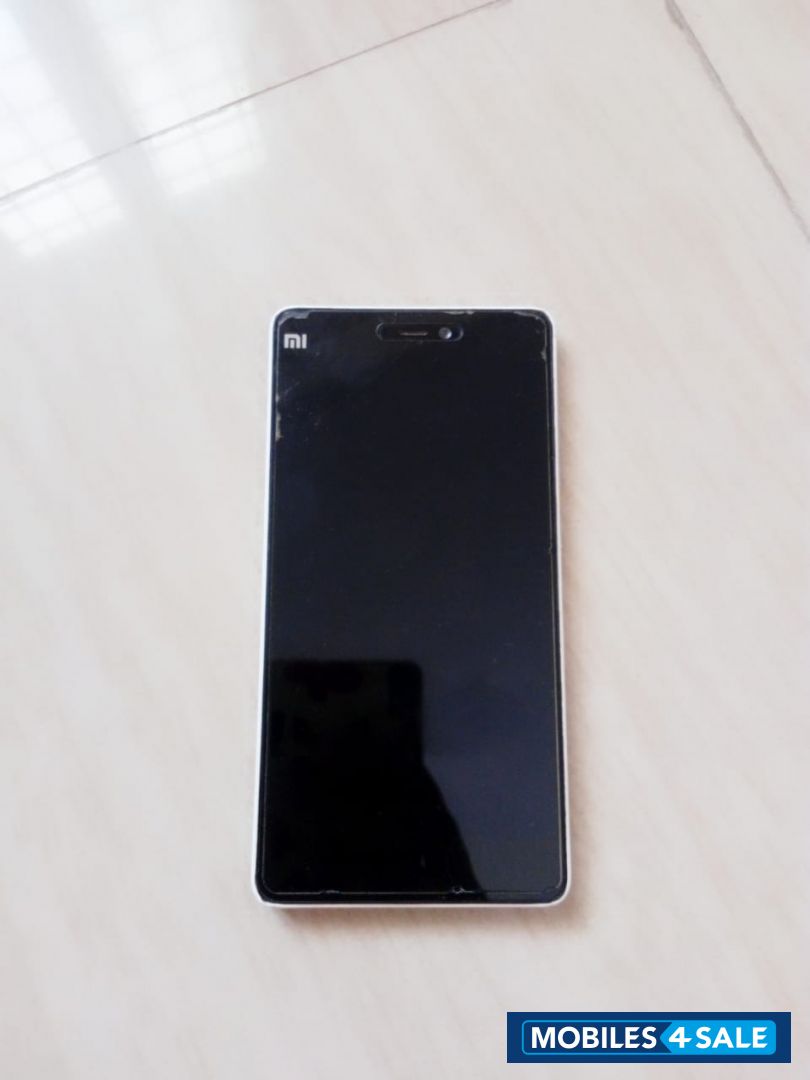 White Xiaomi  Mi 4i